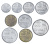 фото Сан-Марино набор из 9 монет 1980 UNC 1, 2, 5, 10, 20, 50, 100, 200, 500 лир (серебро)