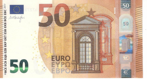 фото Нидерланды 50 евро 2017 PB P006 UNC