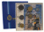 фото Сан-Марино набор из 9 монет 1984 UNC 1, 2, 5, 10, 20, 50, 100, 200, 500 лир