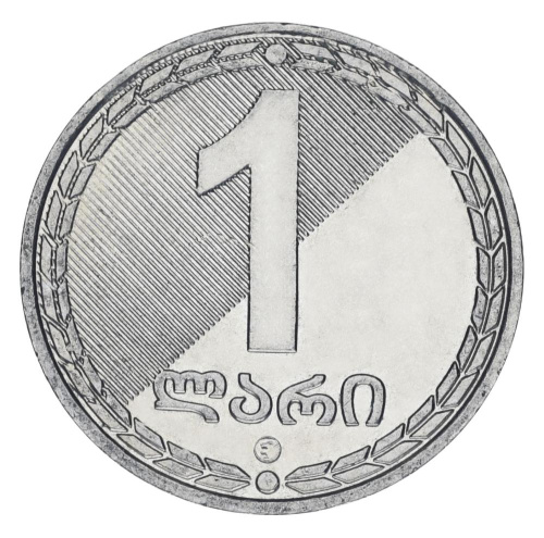 фото Грузия 1 лари 2006 F-VF