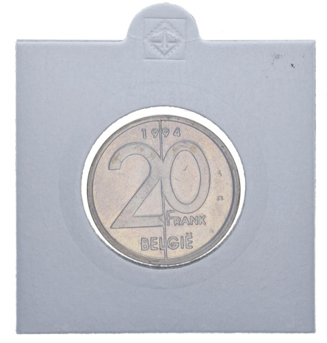 фото Бельгия 20 франков 1994 F-VF