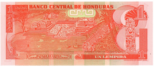фото Гондурас 1 лемпира 2006 UNC (P84e)