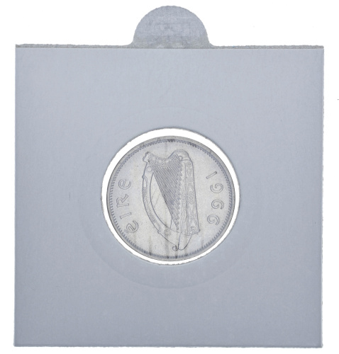 фото Ирландия 6 пенсов 1966 F-VF Собака