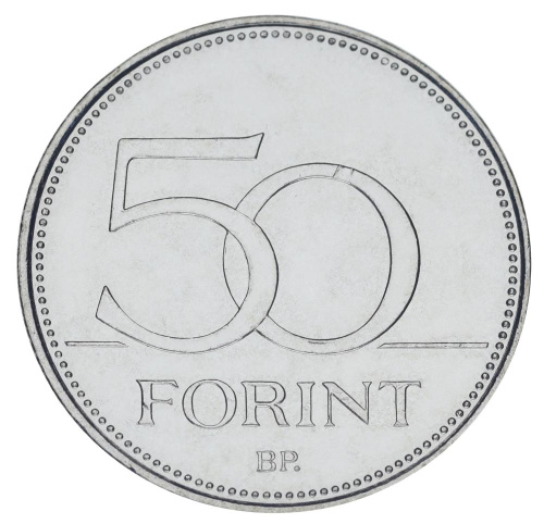 фото Венгрия 50 форинтов 2021 UNC Евхаристический Конгресс