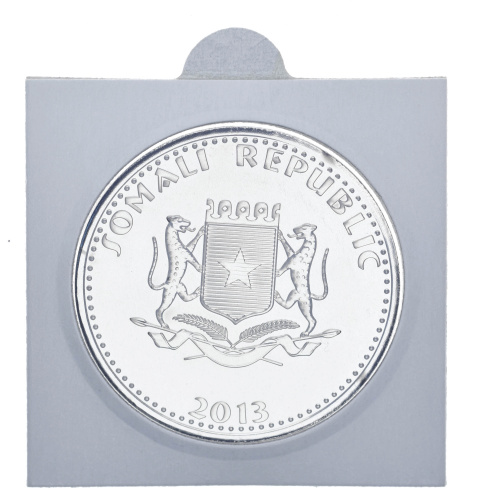 фото Сомали 100 шиллингов 2013 UNC Лев Большая монета