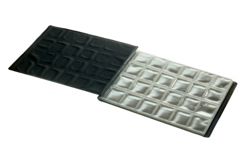 фото Альбом для 180 монет (120 монет до 25 мм и для 60 монет до 44 мм) VP-coins черный