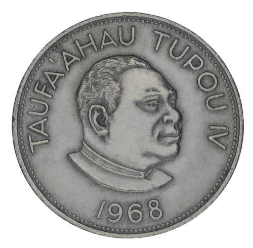 фото Тонга 1 паанга 1968 F-VF