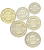 фото Югославия набор из 6 монет 1993 AU-UNC 1, 2, 5, 10, 50, 100 динаров