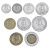 фото Сан-Марино набор из 9 монет 1982 UNC 1, 2, 5, 10, 20, 50, 100, 200, 500 лир