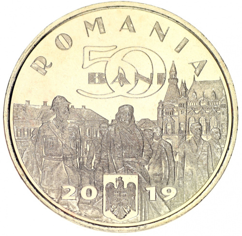 фото Румыния 50 баней 2019 Фердинанд І UNC