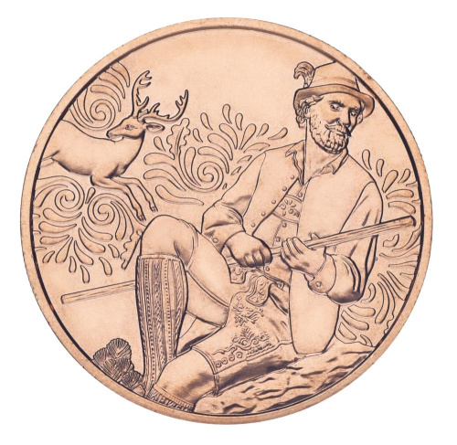 фото Австрия 10 евро 2025 UNC Трахт - Ледергоспен