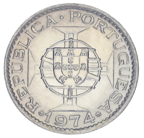 фото Ангола 2,5 эскудо 1974 UNC