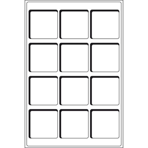 фото Планшет для монет (ячейка 66*66) TAB12BL Leuchtturm