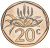 изображение ЮАР 20 центов 2023 UNC фото ЮАР 20 центов 2023 UNC
