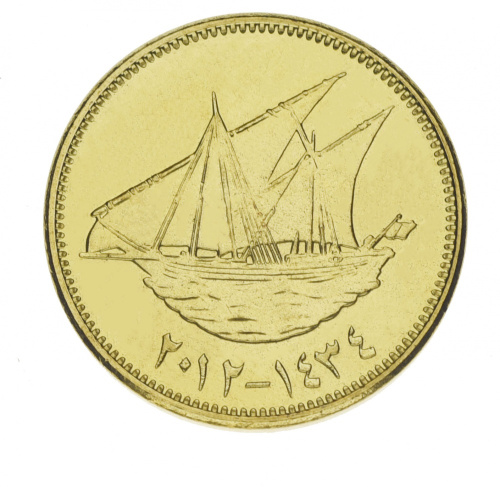 фото Кувейт 10 филс 2012 UNC