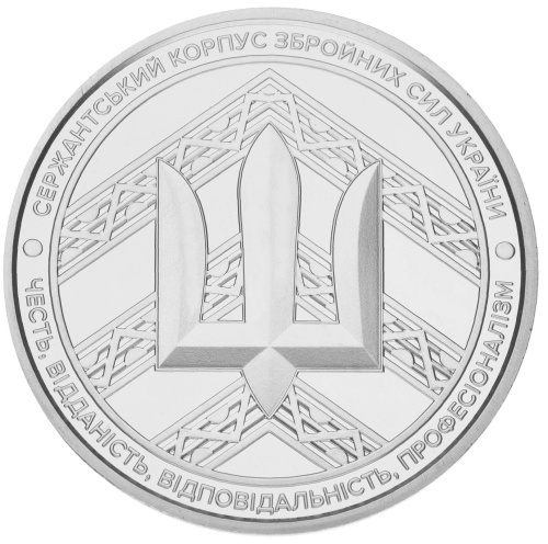 фото Украина Памятная медаль 2023 UNC Сержантский корпус