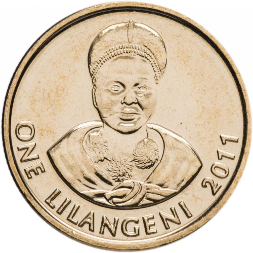 фото Свазиленд 1 лилангени 2011 UNC (KM#60)