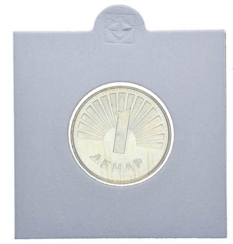 фото Македония 1 денар 2008 UNC