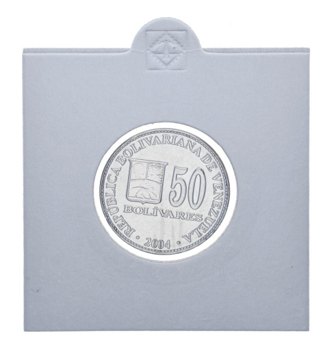 фото Венесуэла 50 боливар 2004 AU-UNC