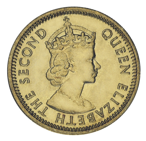 фото Гонконг 5 центов 1971 UNC