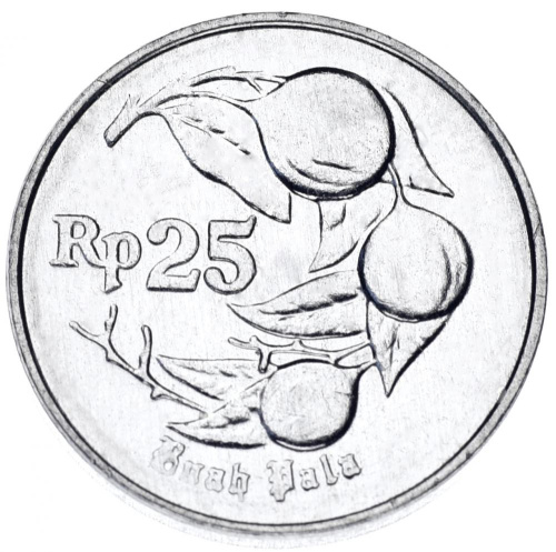 фото Индонезия 25 рупий 1994 AU-UNC