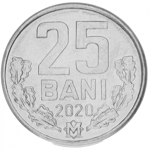 фото Молдавия 25 бани 2020 UNC