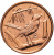 фото Каймановы острова 1 цент 2008 UNC (KM#131)
