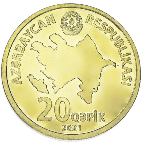 фото Азербайджан 20 гяпик 2021 UNC