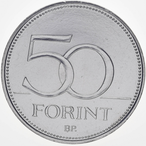 фото Венгрия 50 форинтов 2018 UNC Семья