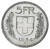 фото Швейцария 5 франков 1954 Серебро F-VF