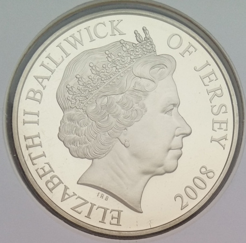 фото Джерси 5 фунтов 2008 UNC (KM#183)
