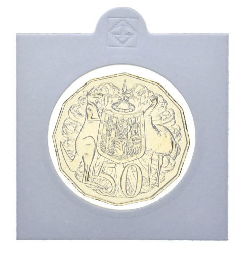 фото Австралия 50 центов 2006 UNC Позолота