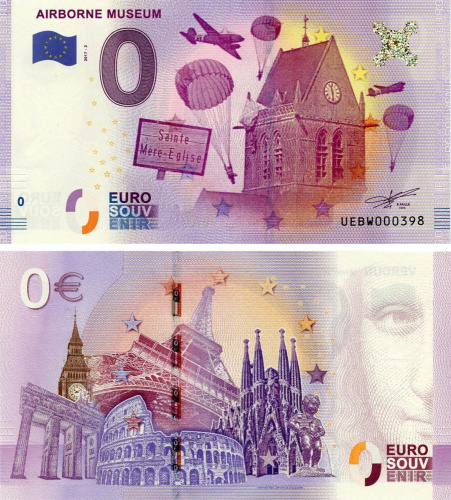 фото Франция 0 ЕВРО 2017 UNC Airborne Museum