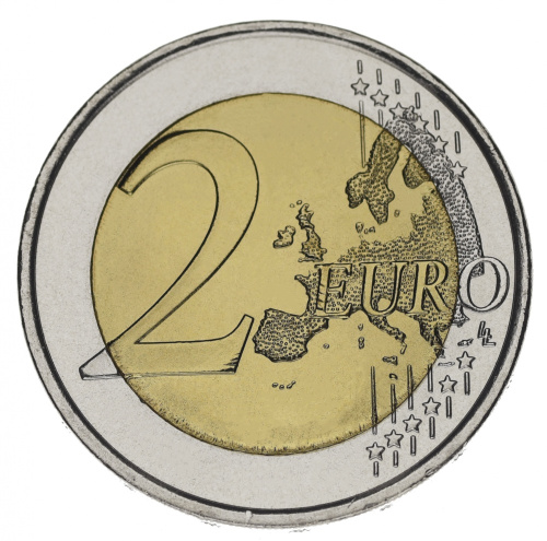 фото Испания 2 евро 2020 Биметалл UNC Архитектура мудехар в Арагоне