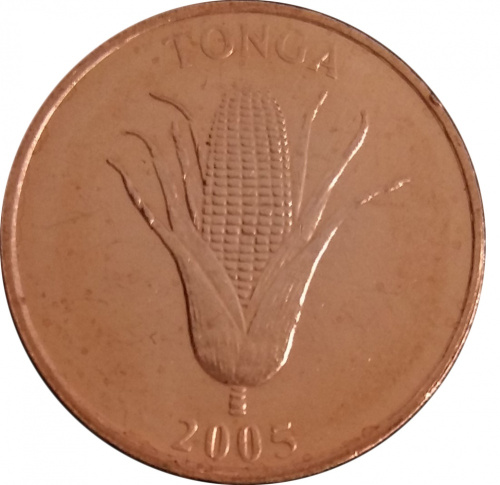 фото Тонга 1 сенити 2005 UNC (KM#66)