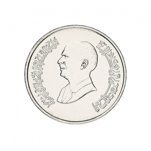 фото Иордания 2 1/2 пиастра 1992 F-VF (KM#53)