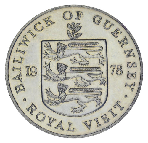 фото Гернси 25 пенсов 1978 VF-AU