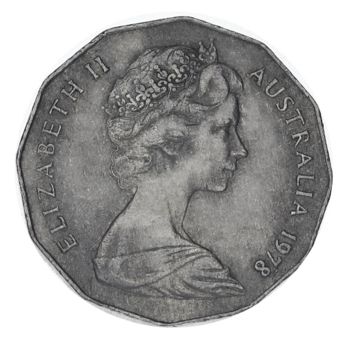 фото Австралия 50 центов 1978 F-VF