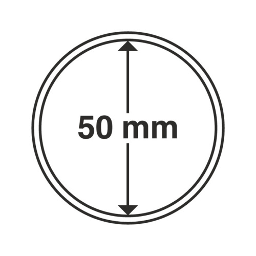 фото Капсула для монеты 50 мм, Leuchtturm