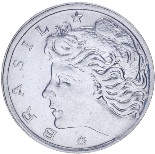 фото Бразилия 2 сентаво 1969 UNC