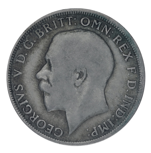 фото Великобритания 1 флорин 1920 Серебро F-VF