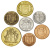 фото Исландия набор из 7 монет 1965-1981 F-VF 1, 10, 10, 25, 50 эйре, 1, 1 крона