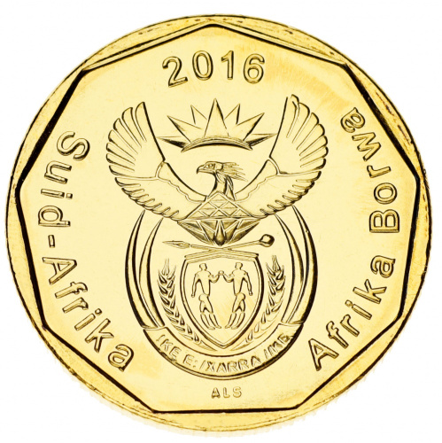 фото ЮАР 20 центов 2016 UNC