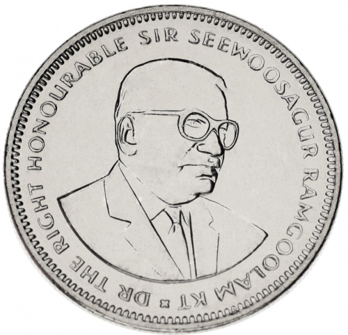 фото Маврикий 50 центов 2000-2010 AU-UNC