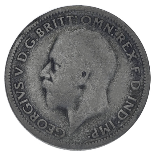 фото Великобритания 6 пенсов 1931 Серебро F-VF (Ag 500, 2,83 грамма)