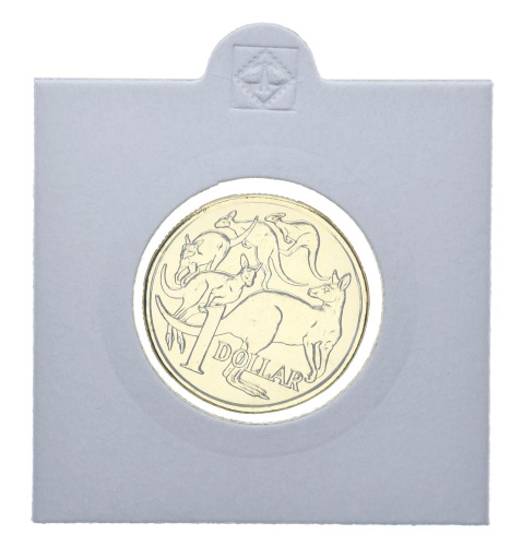 фото Австралия 1 доллар 2006 UNC Кенгуру