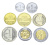 фото Перу набор из 8 монет 2010-2022 UNC 1, 5, 10, 20, 50 сентим, 1, 2, 5 солей