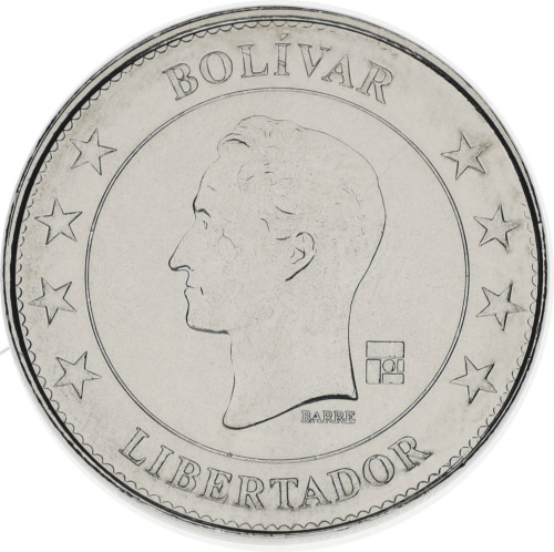 фото Венесуэла 50 сентим 2018 UNC