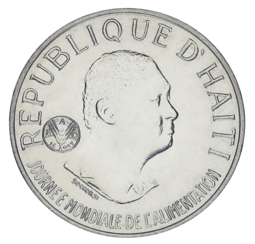 фото Гаити 0,50 гурдов 1981 UNC ФАО FAO