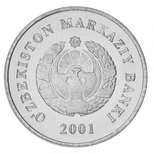 фото Узбекистан 5 сум 2001 UNC